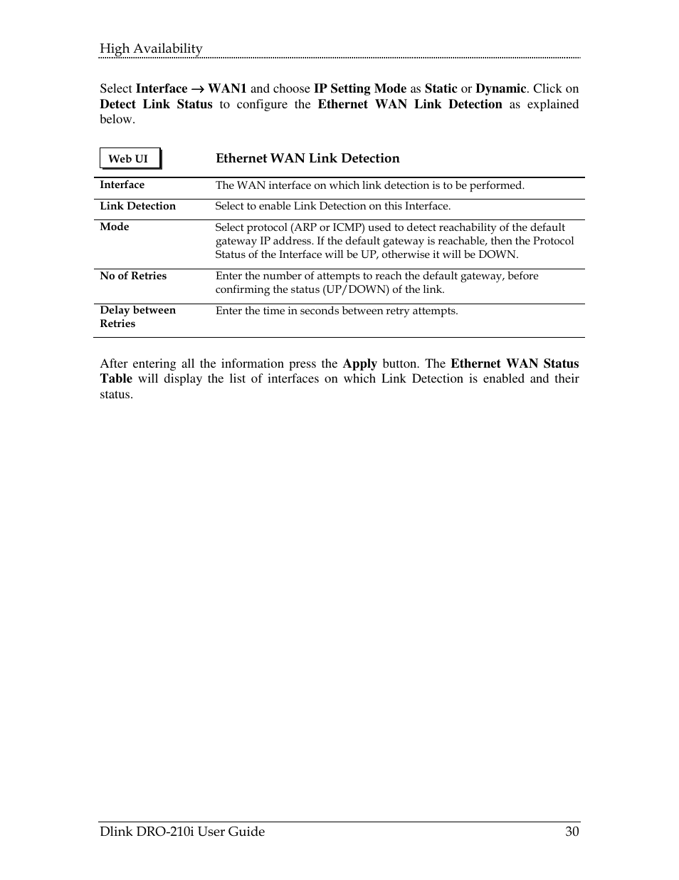 D-Link DRO-210i User Manual | Page 30 / 78