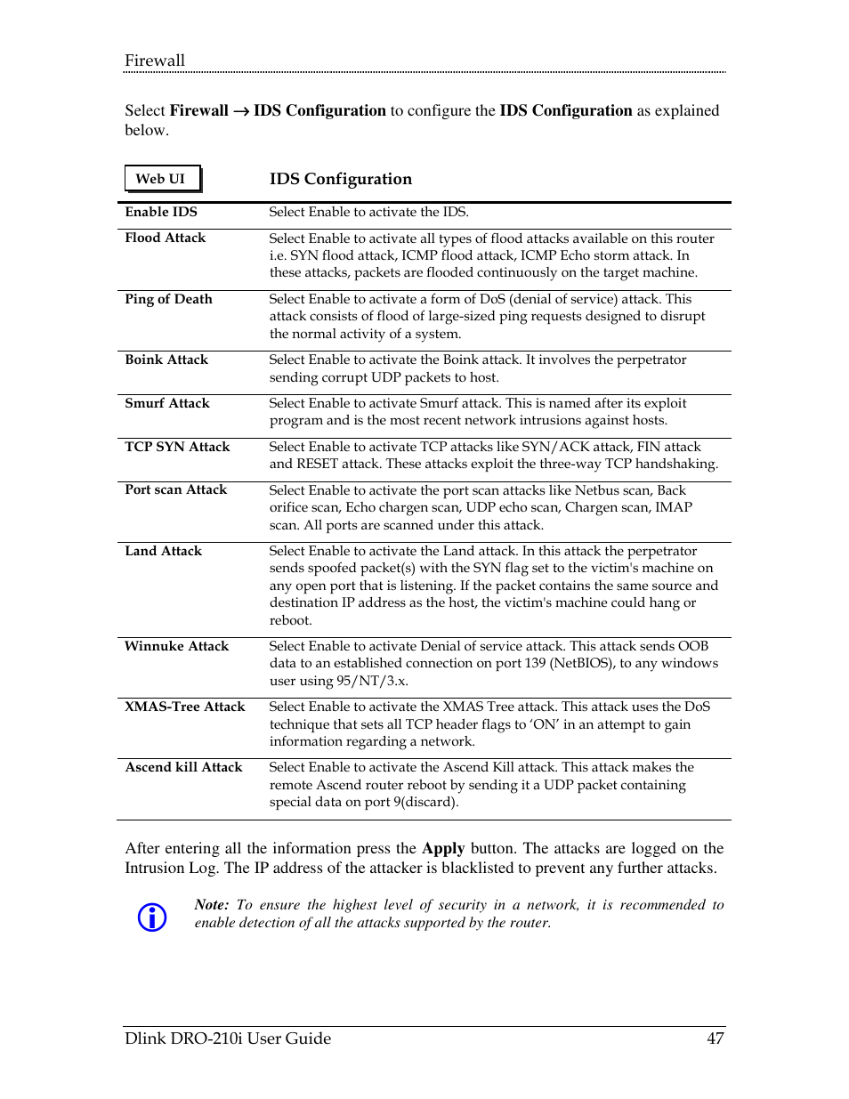 D-Link DRO-210i User Manual | Page 47 / 78