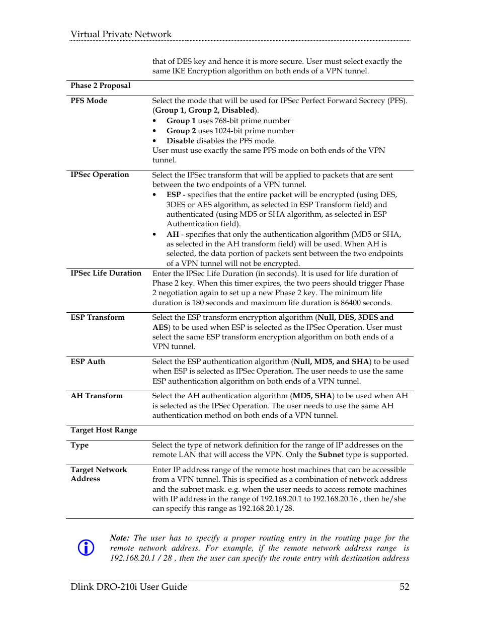 D-Link DRO-210i User Manual | Page 52 / 78