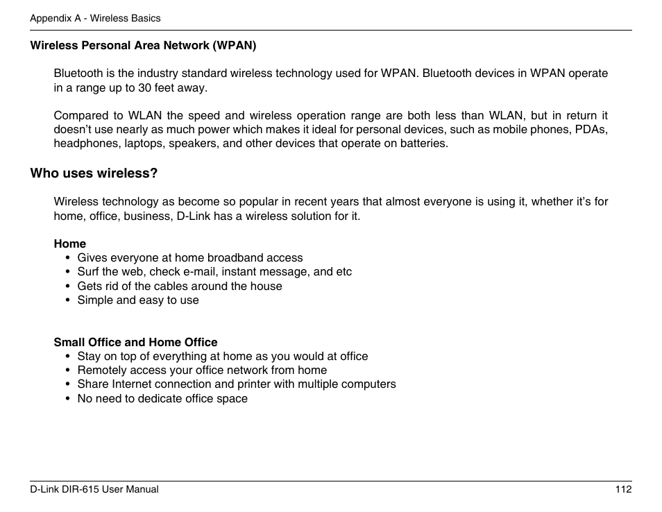 D-Link DIR-615 User Manual | Page 112 / 117