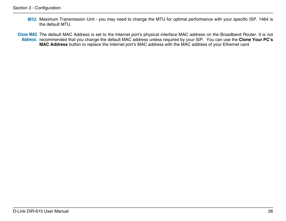 D-Link DIR-615 User Manual | Page 26 / 117