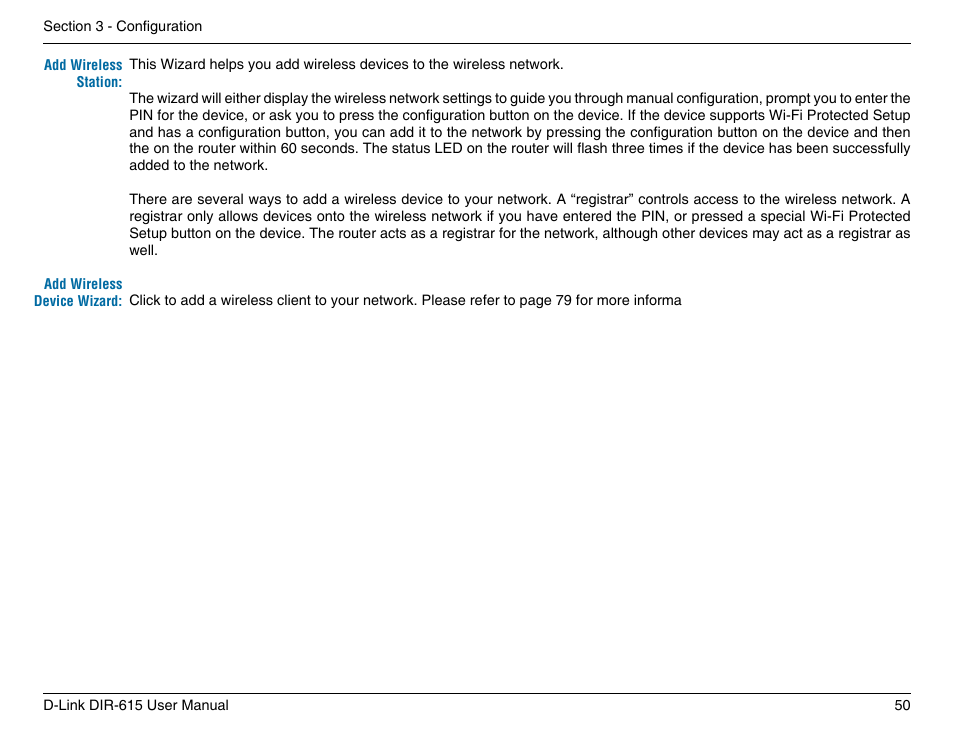 D-Link DIR-615 User Manual | Page 50 / 117