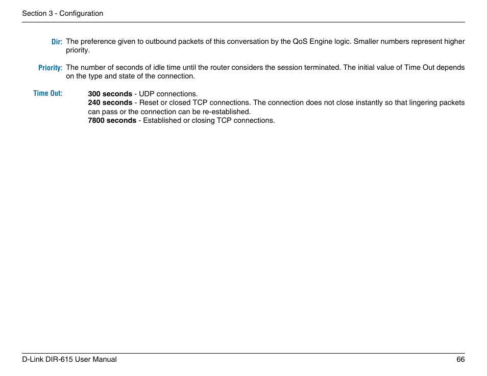 D-Link DIR-615 User Manual | Page 66 / 117