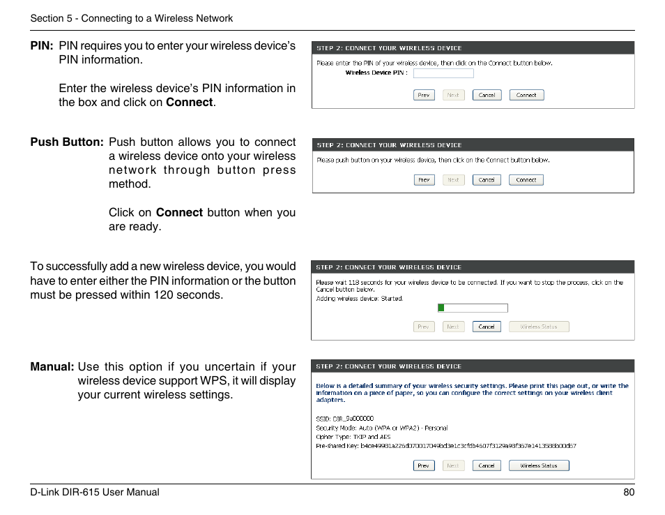 D-Link DIR-615 User Manual | Page 80 / 117