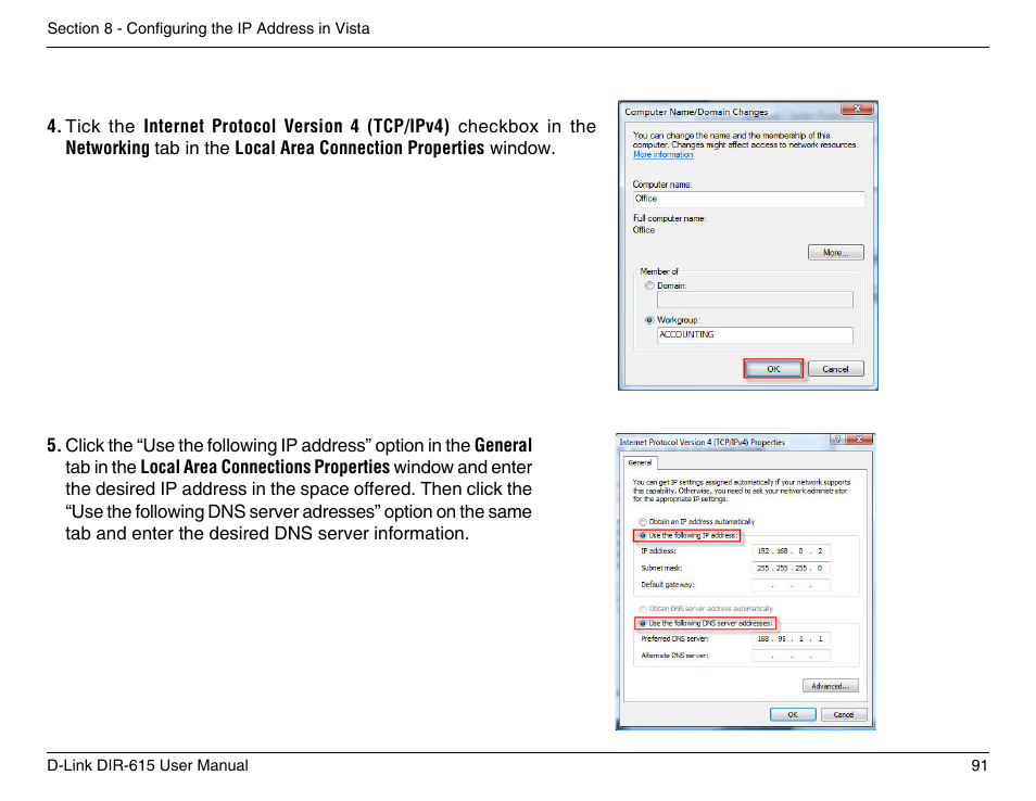 D-Link DIR-615 User Manual | Page 91 / 117