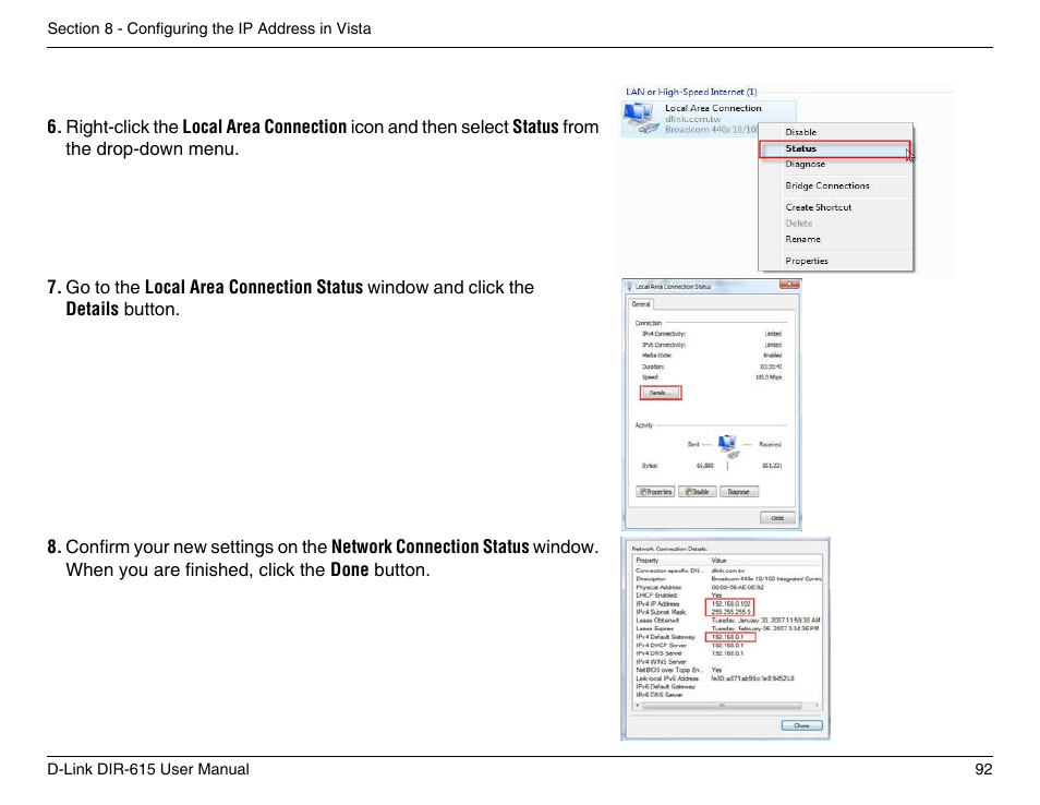 D-Link DIR-615 User Manual | Page 92 / 117