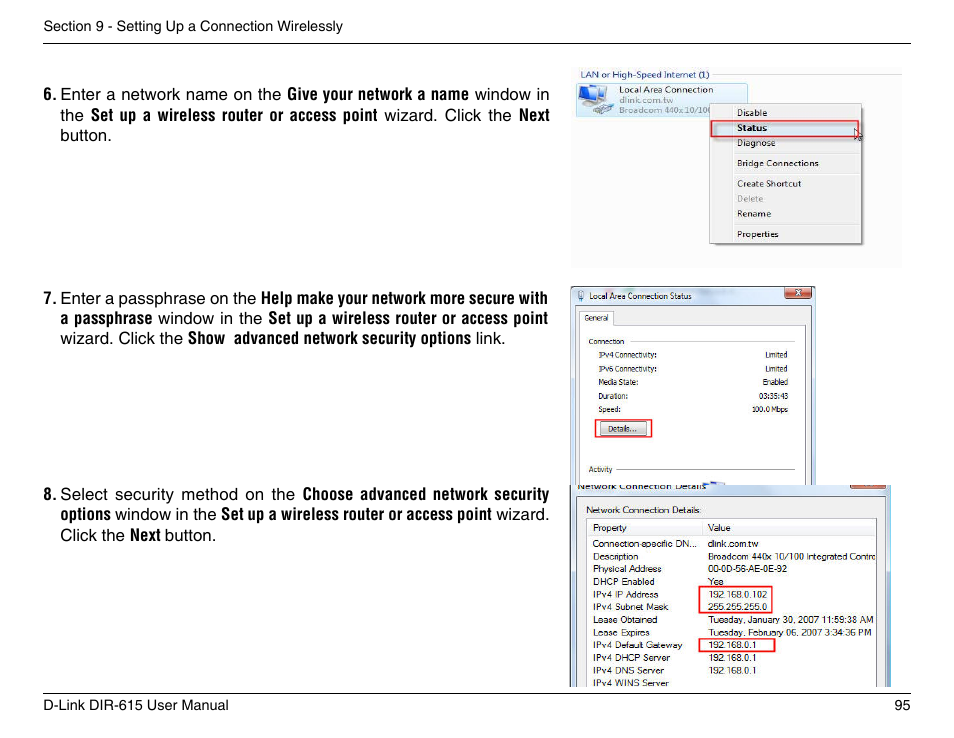 D-Link DIR-615 User Manual | Page 95 / 117