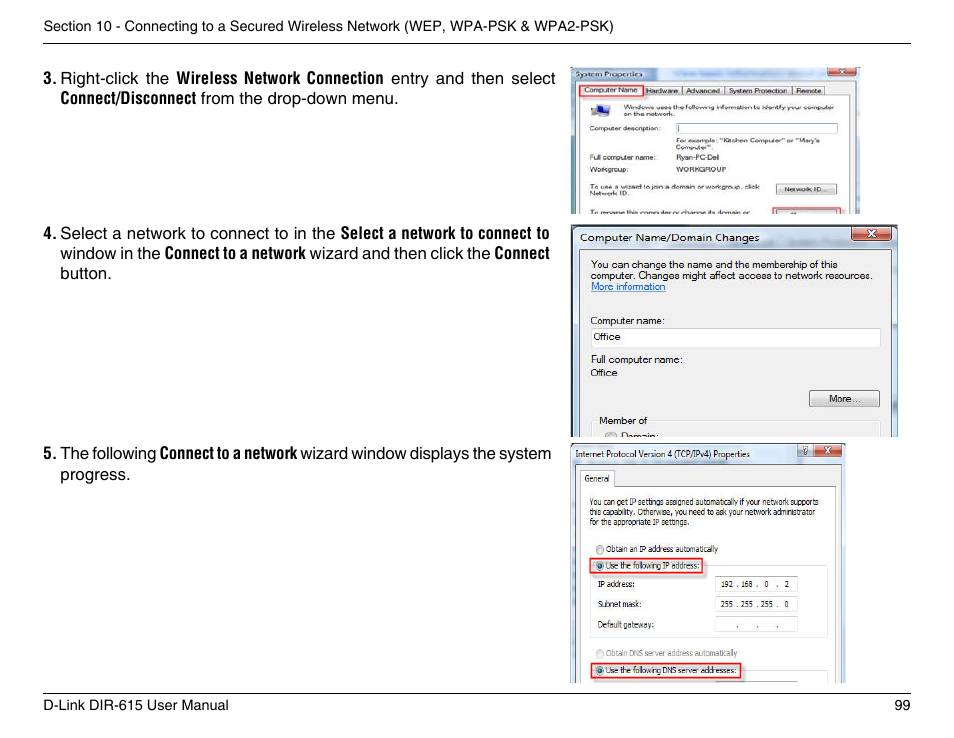 D-Link DIR-615 User Manual | Page 99 / 117