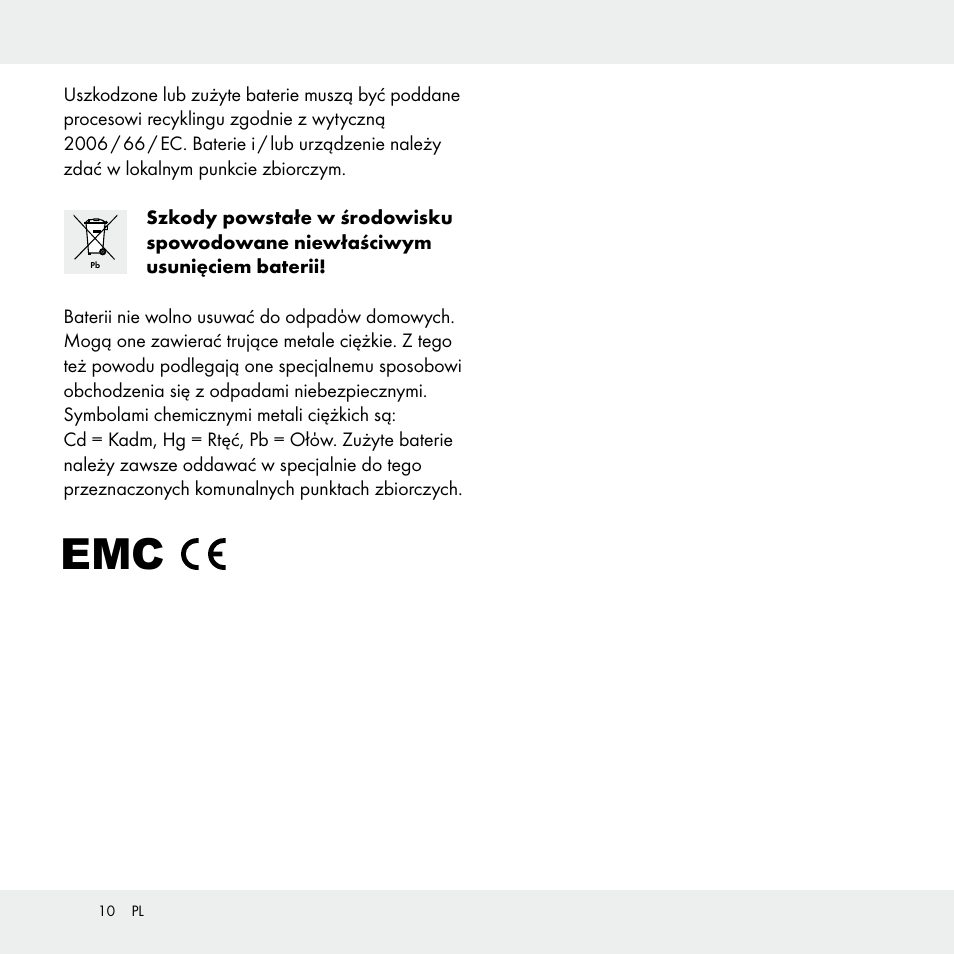 Livarno Z29538A /Z29538B User Manual | Page 10 / 27