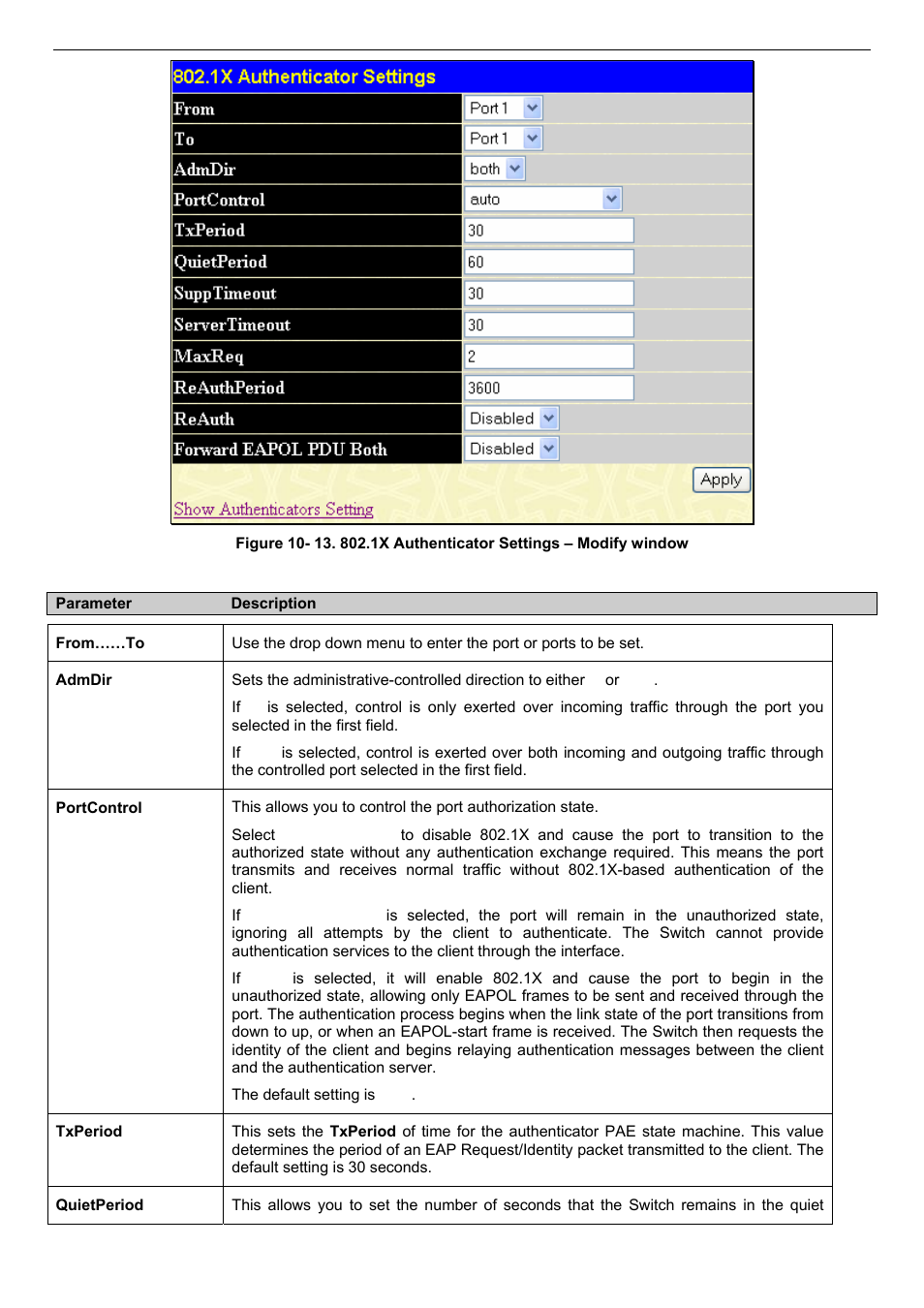 D-Link DES-3018 User Manual | Page 160 / 260