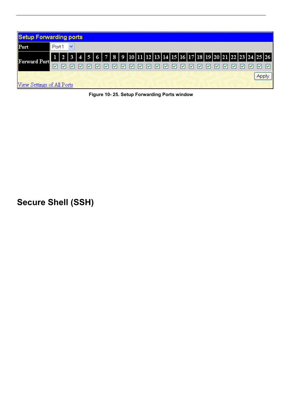 Secure shell (ssh) | D-Link DES-3018 User Manual | Page 172 / 260