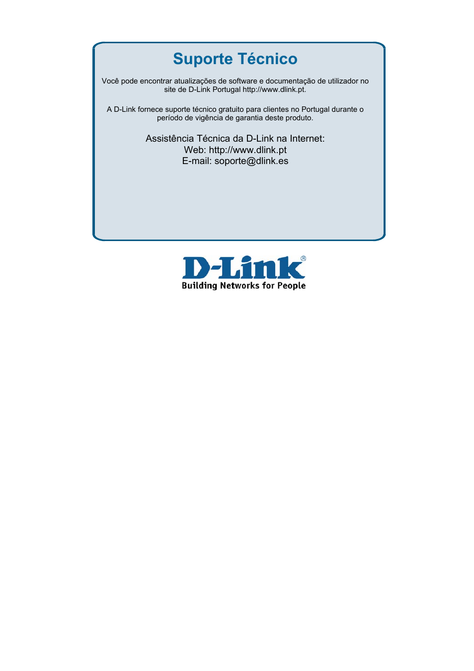 Suporte técnico | D-Link DES-3018 User Manual | Page 245 / 260
