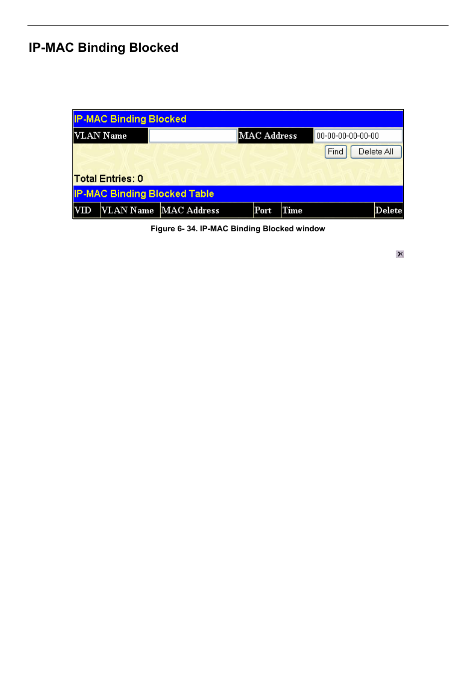 Ip-mac binding blocked | D-Link DES-3018 User Manual | Page 71 / 260