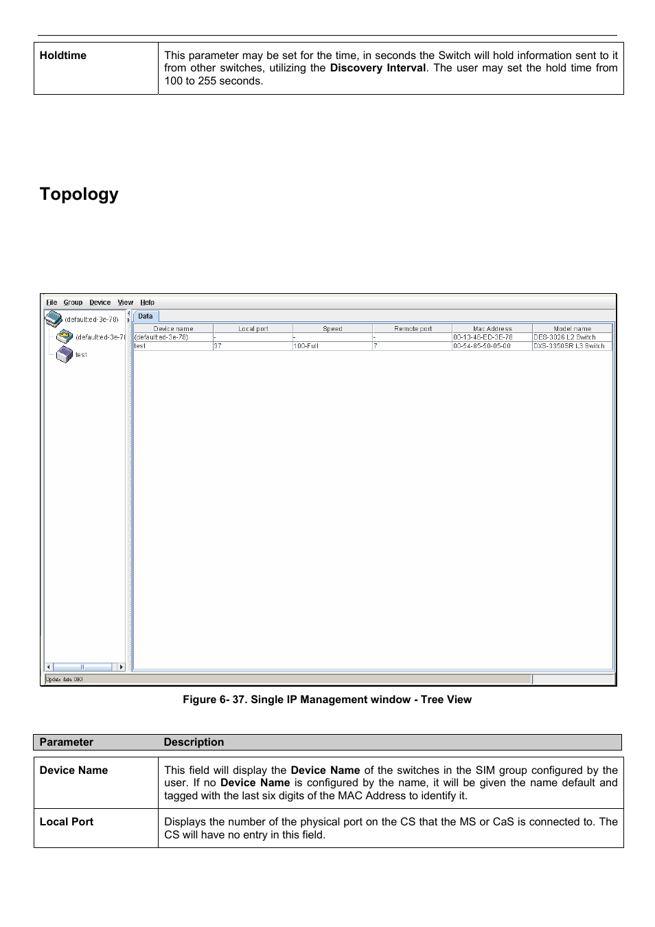Topology | D-Link DES-3018 User Manual | Page 74 / 260