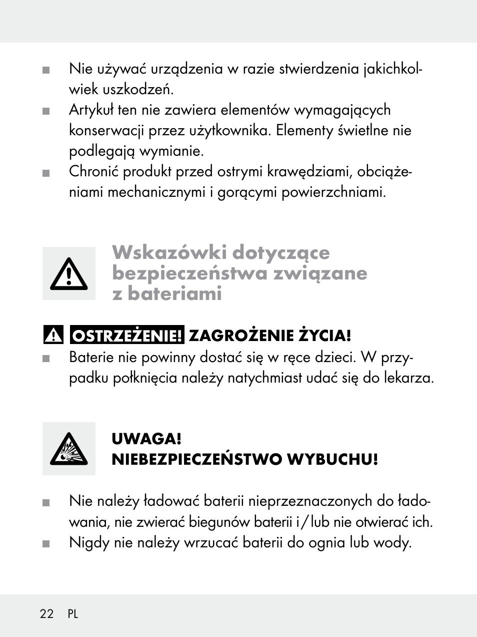 Livarno 102618-14-01-BS User Manual | Page 22 / 105