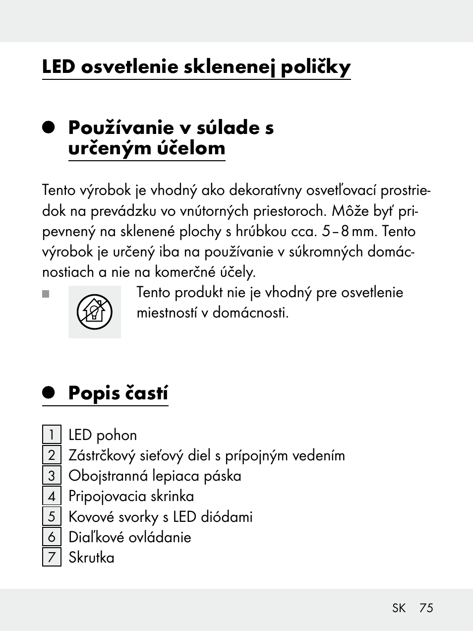 Popis častí | Livarno 102618-14-01-BS User Manual | Page 75 / 105