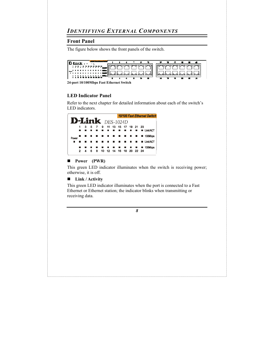D-Link DES-1024D User Manual | Page 10 / 17