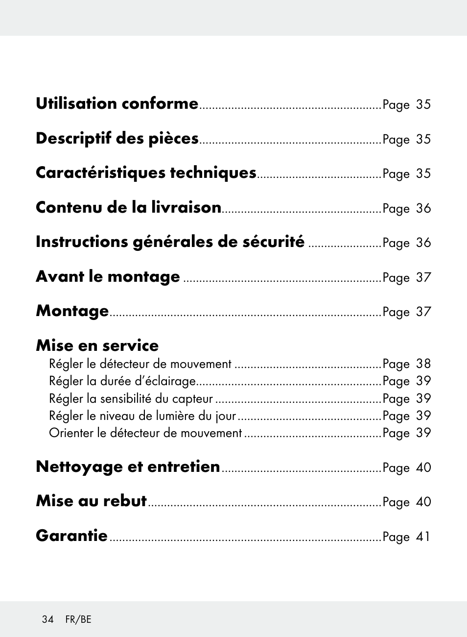 Livarno Z31710A, Z31710B User Manual | Page 34 / 61