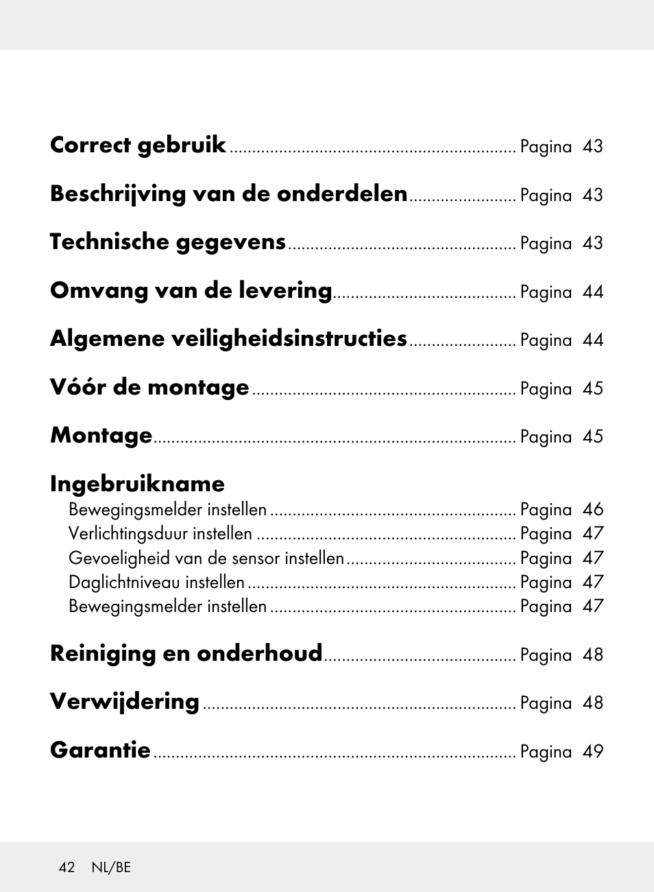 Livarno Z31710A, Z31710B User Manual | Page 42 / 61