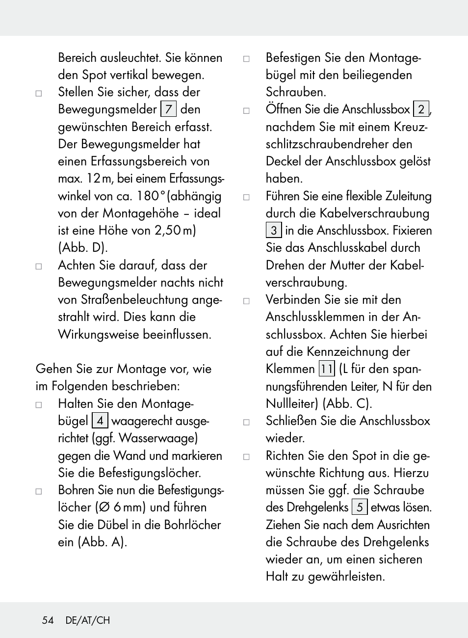 Livarno Z31710A, Z31710B User Manual | Page 54 / 61