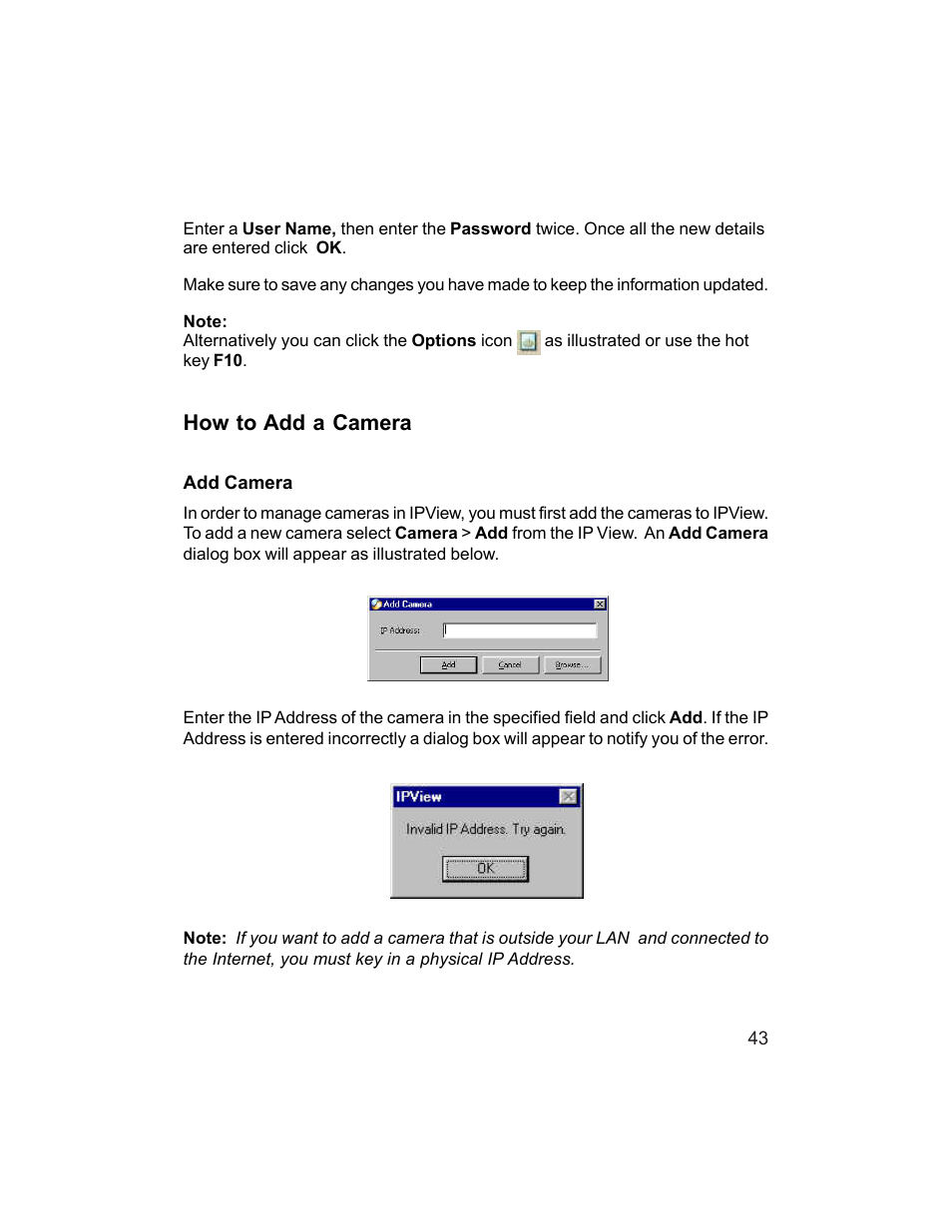 How to add a camera | D-Link DCS-1000W User Manual | Page 43 / 97