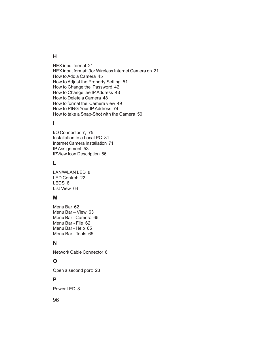 D-Link DCS-1000W User Manual | Page 96 / 97