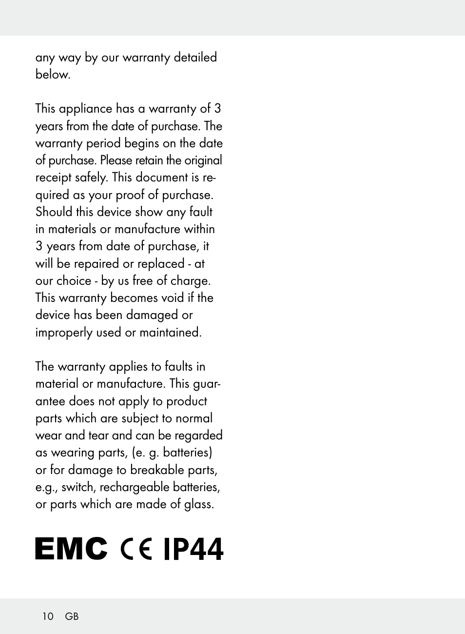 Livarno Z31710A, Z31710B User Manual | Page 10 / 64