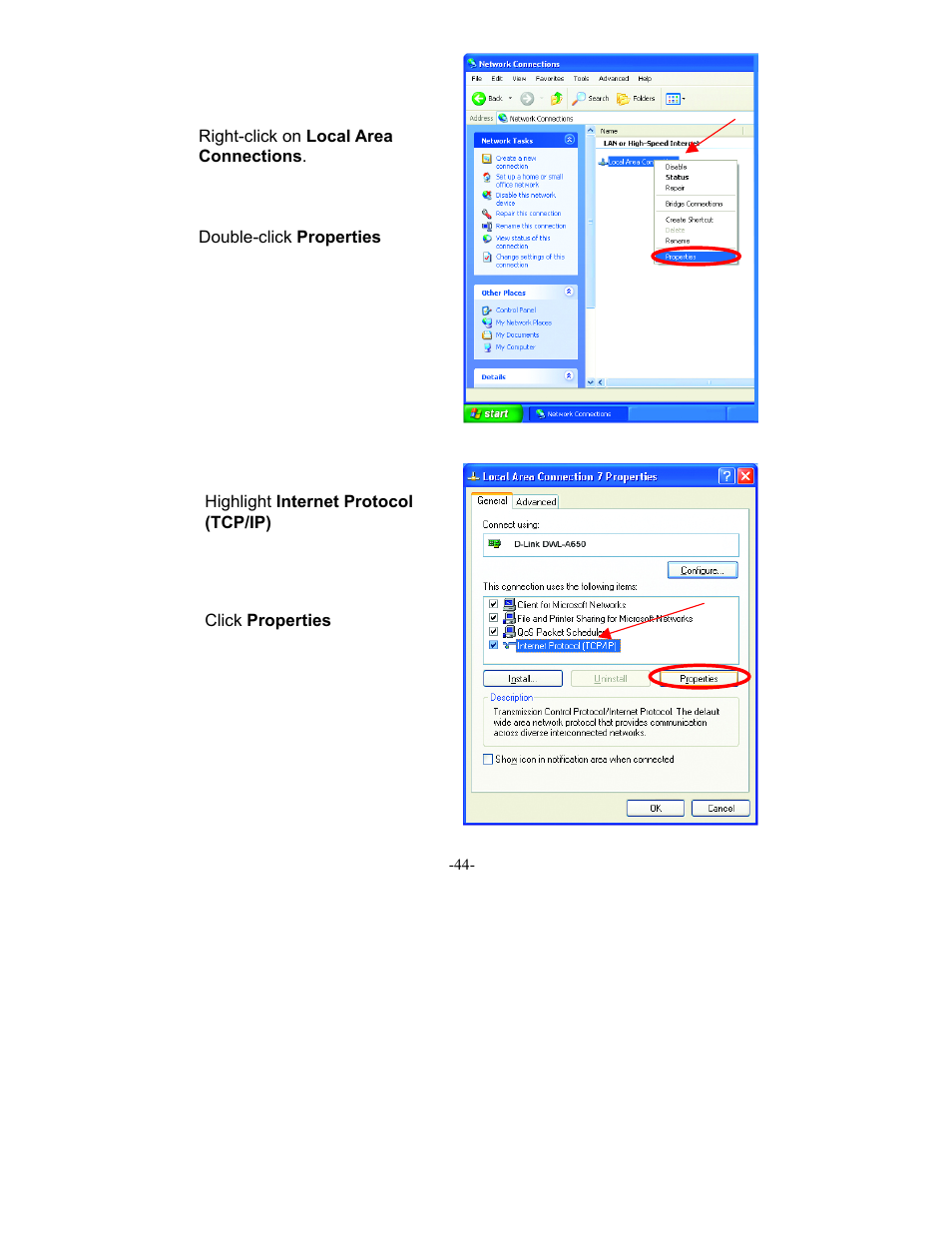 D-Link DI-604 User Manual | Page 44 / 79