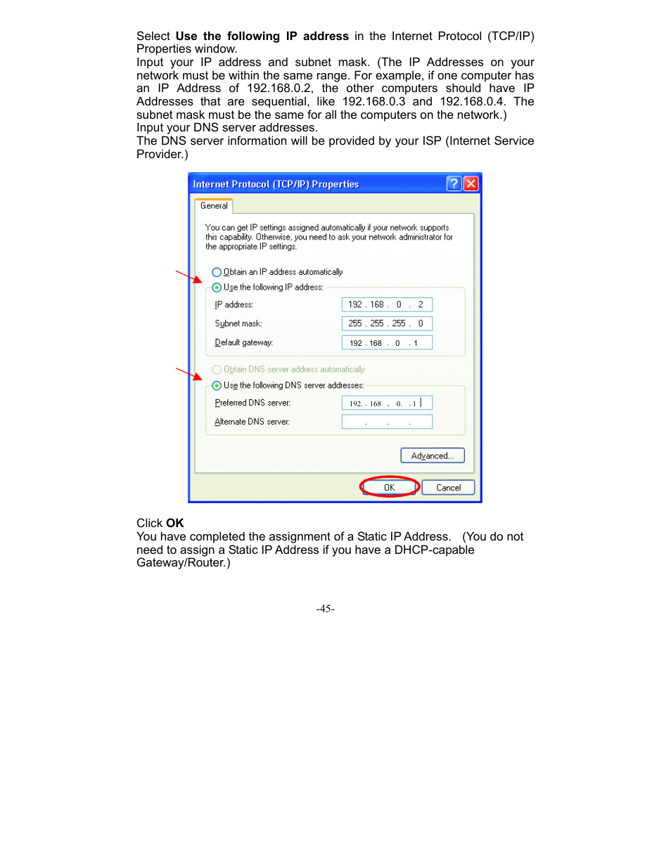 D-Link DI-604 User Manual | Page 45 / 79