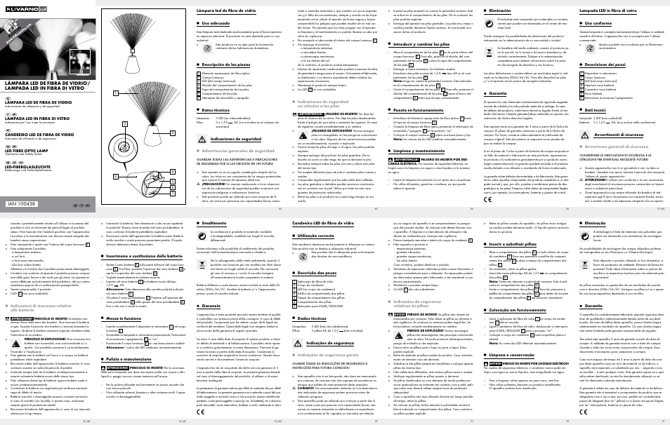 Livarno Z30330 User Manual | 2 pages