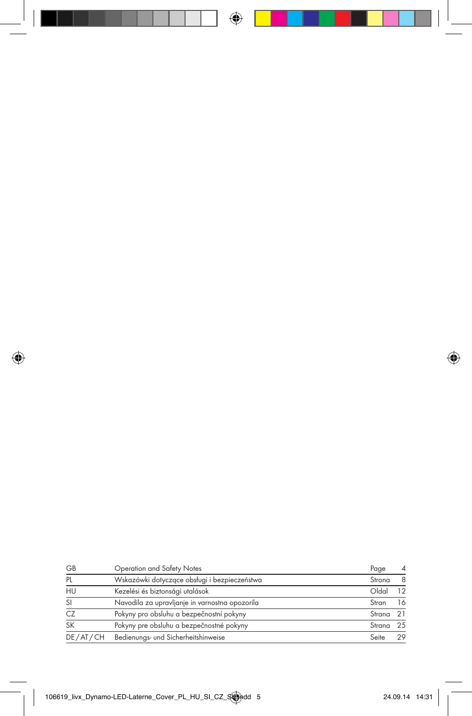 Livarno Z31095 User Manual | Page 2 / 33
