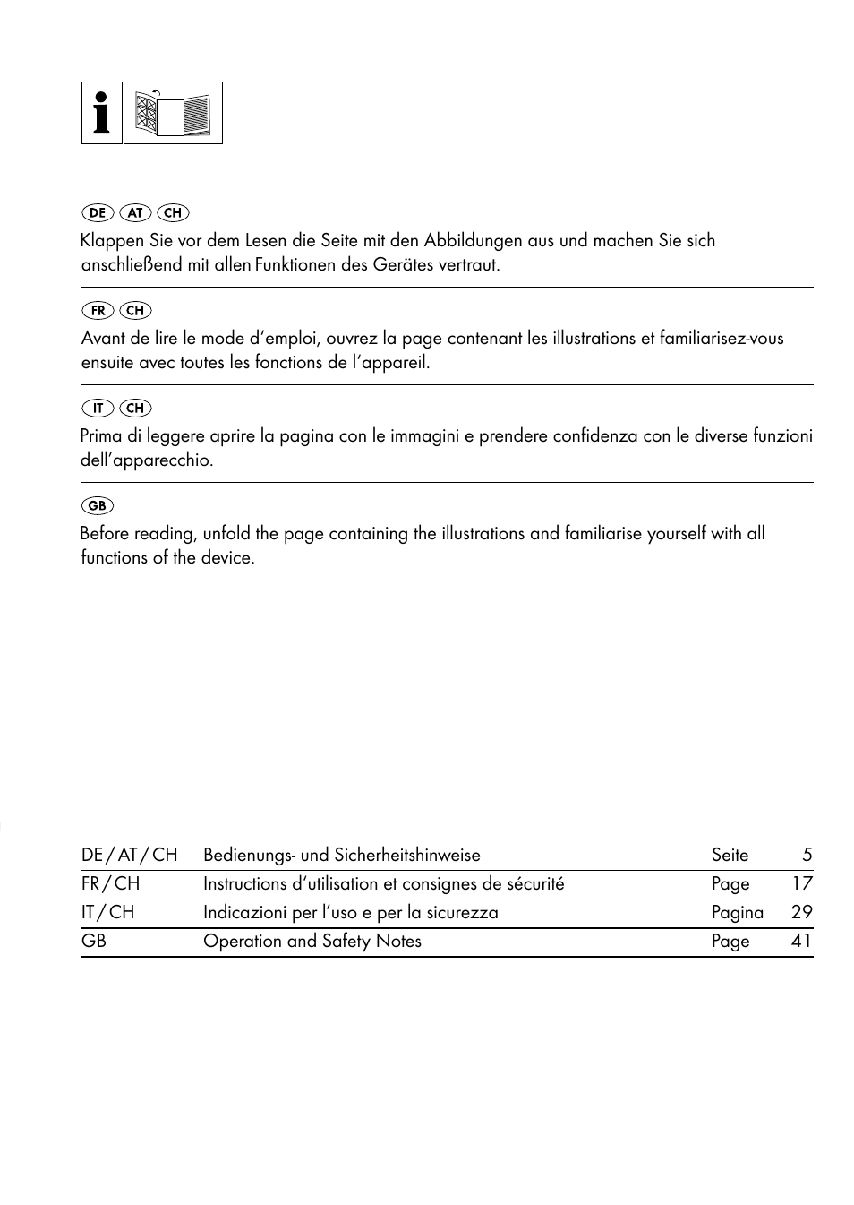 Livarno 7596-01хL User Manual | Page 2 / 53