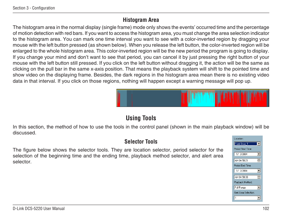 Using tools | D-Link DCS-5220 User Manual | Page 102 / 140