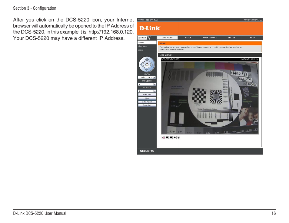 D-Link DCS-5220 User Manual | Page 16 / 140