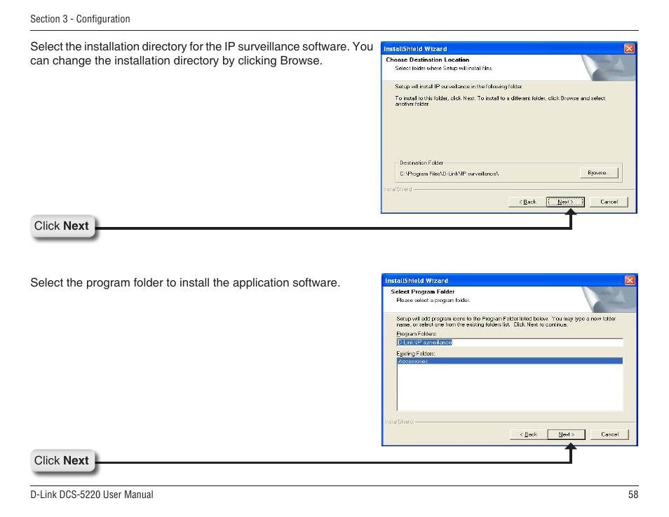 D-Link DCS-5220 User Manual | Page 58 / 140