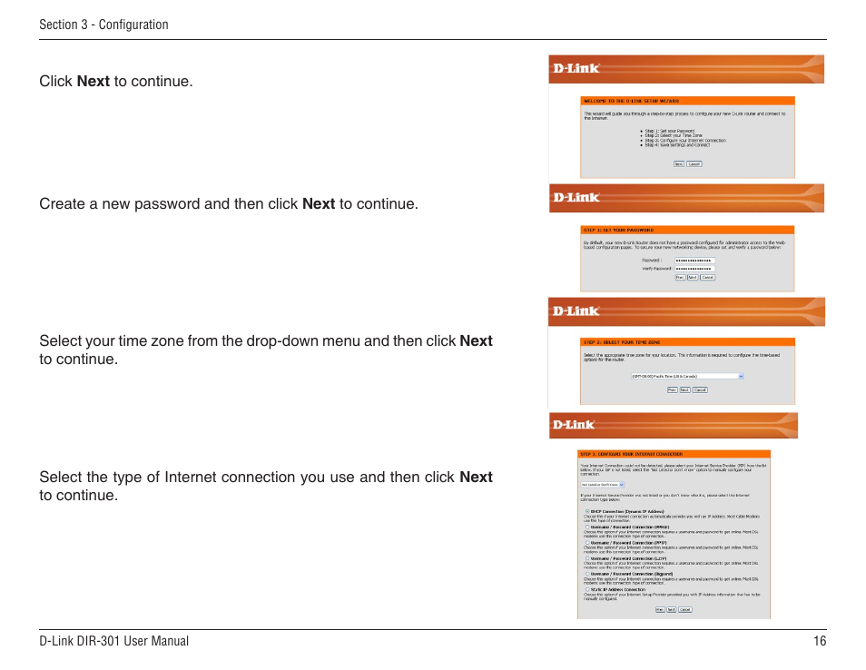 D-Link DIR-301 User Manual | Page 16 / 67