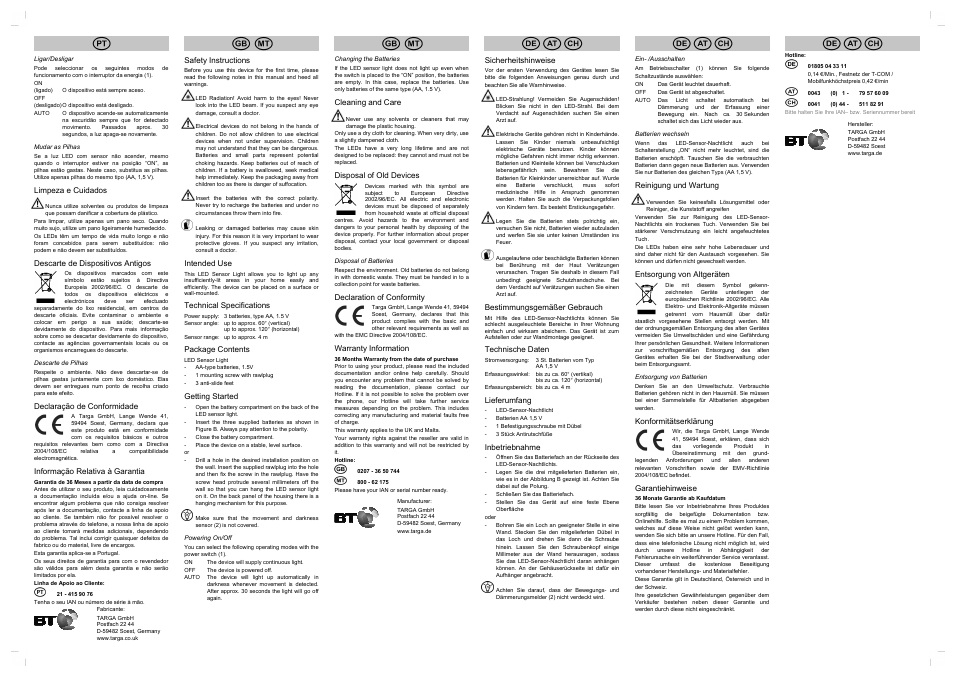 Livarno GL0411 User Manual | Page 2 / 2
