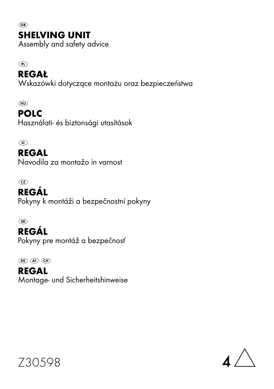 Livarno Z30598 User Manual | 29 pages