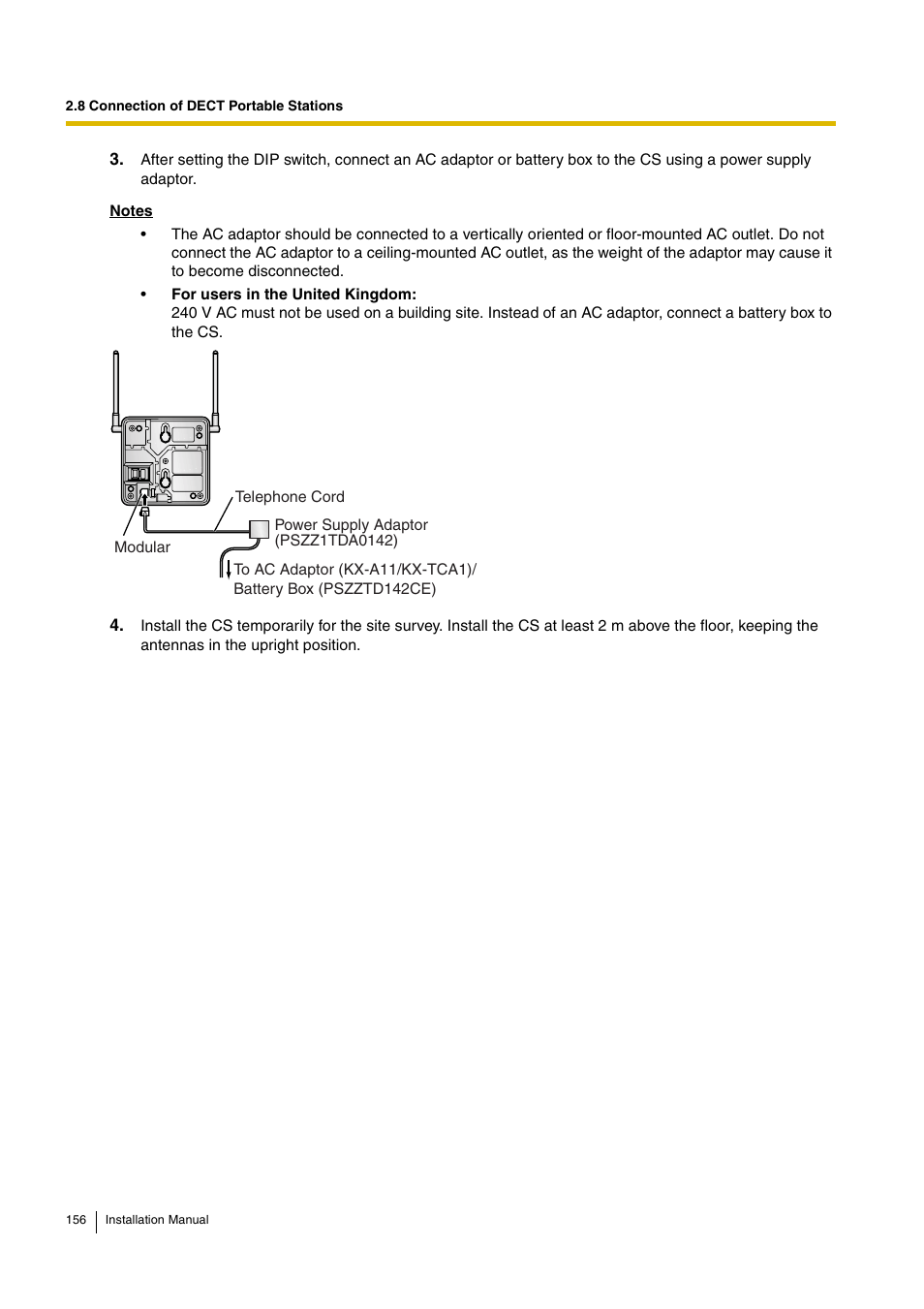 D-Link KX-TDA100 User Manual | Page 156 / 250