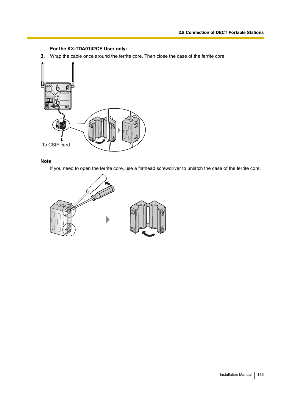 D-Link KX-TDA100 User Manual | Page 165 / 250