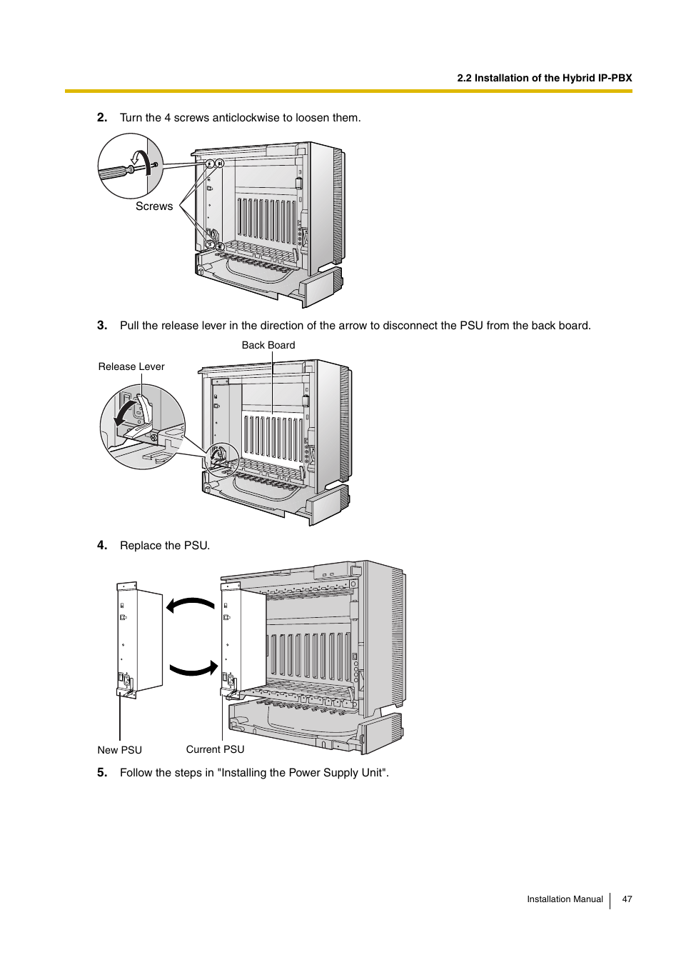 D-Link KX-TDA100 User Manual | Page 47 / 250