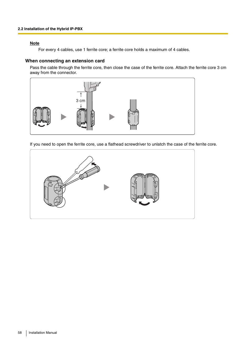 D-Link KX-TDA100 User Manual | Page 58 / 250