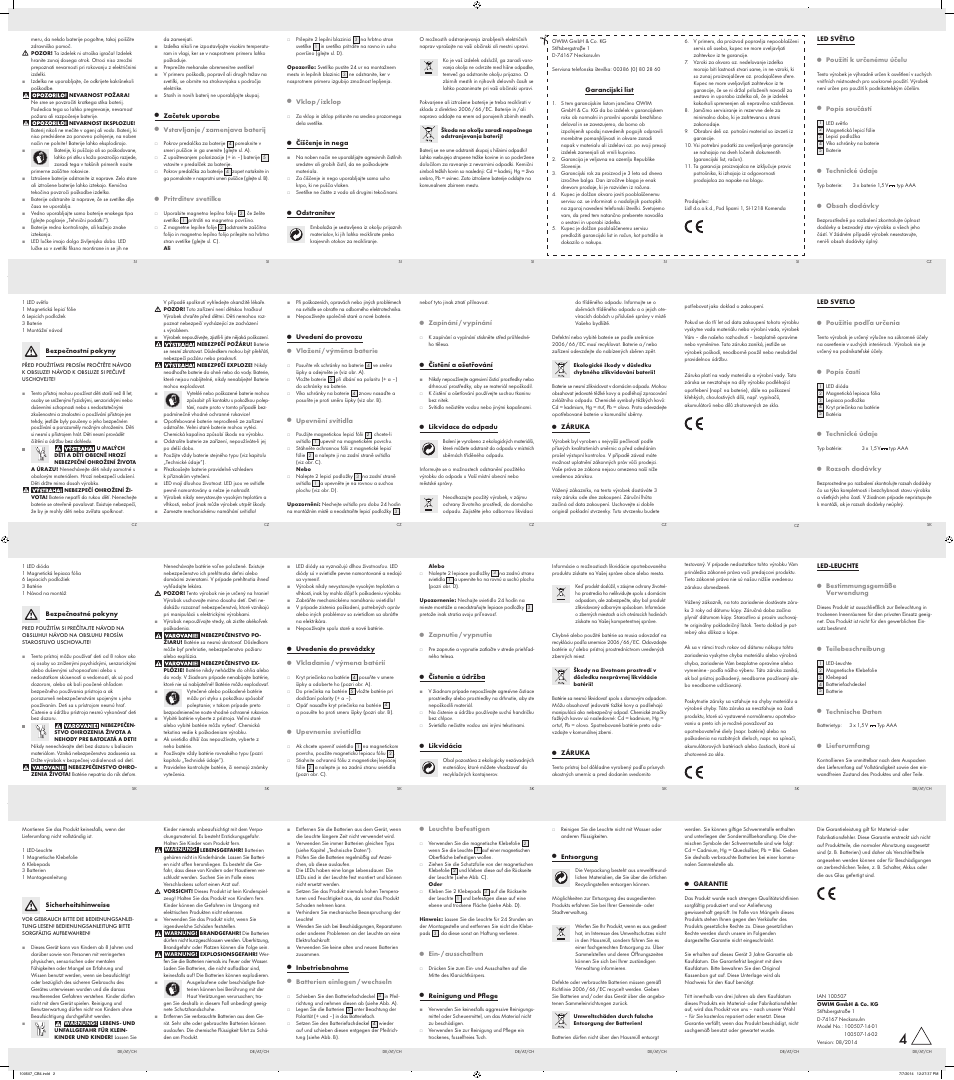 Livarno 100507-14-01 100507-14-02 User Manual | Page 2 / 2