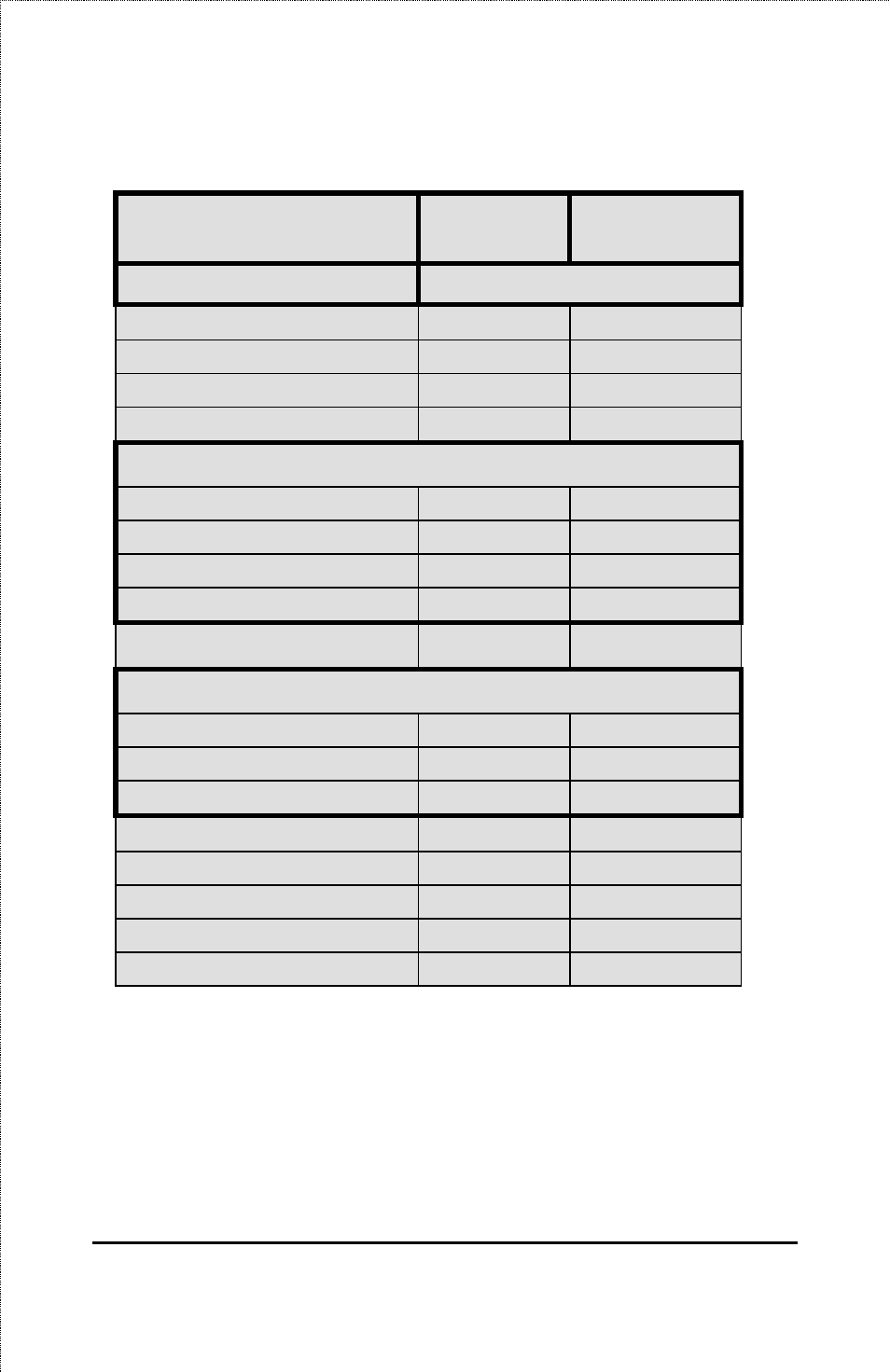 Table 6-1. super user and general user privileges, Menu super user general user | D-Link DES-2212 User Manual | Page 38 / 86