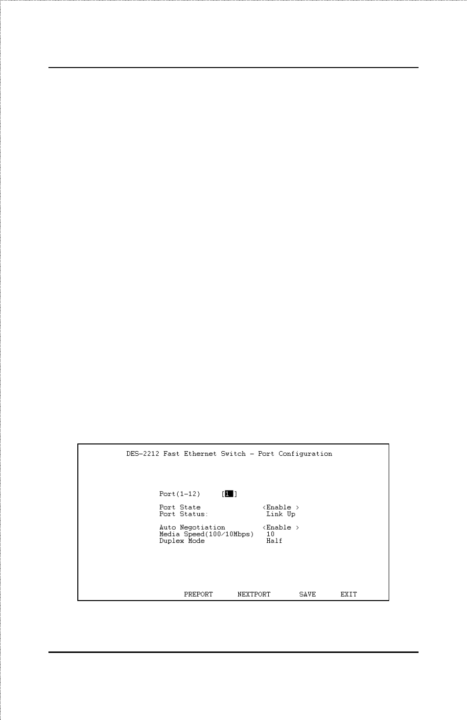 Controlling individual ports | D-Link DES-2212 User Manual | Page 51 / 86