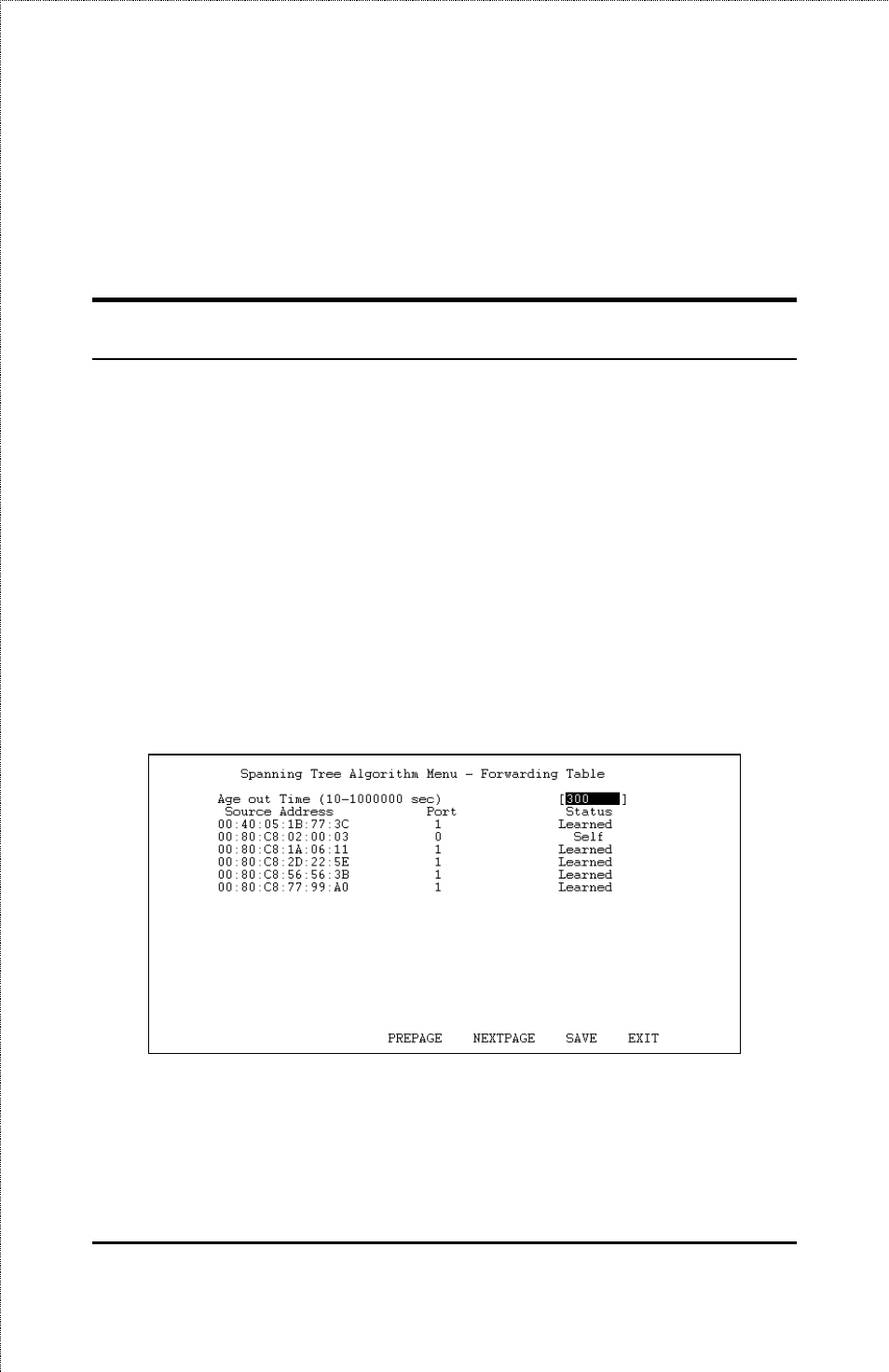 Forwarding configuration | D-Link DES-2212 User Manual | Page 52 / 86