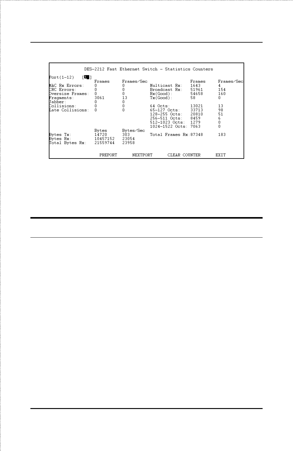 Resetting the switch, System reset | D-Link DES-2212 User Manual | Page 63 / 86