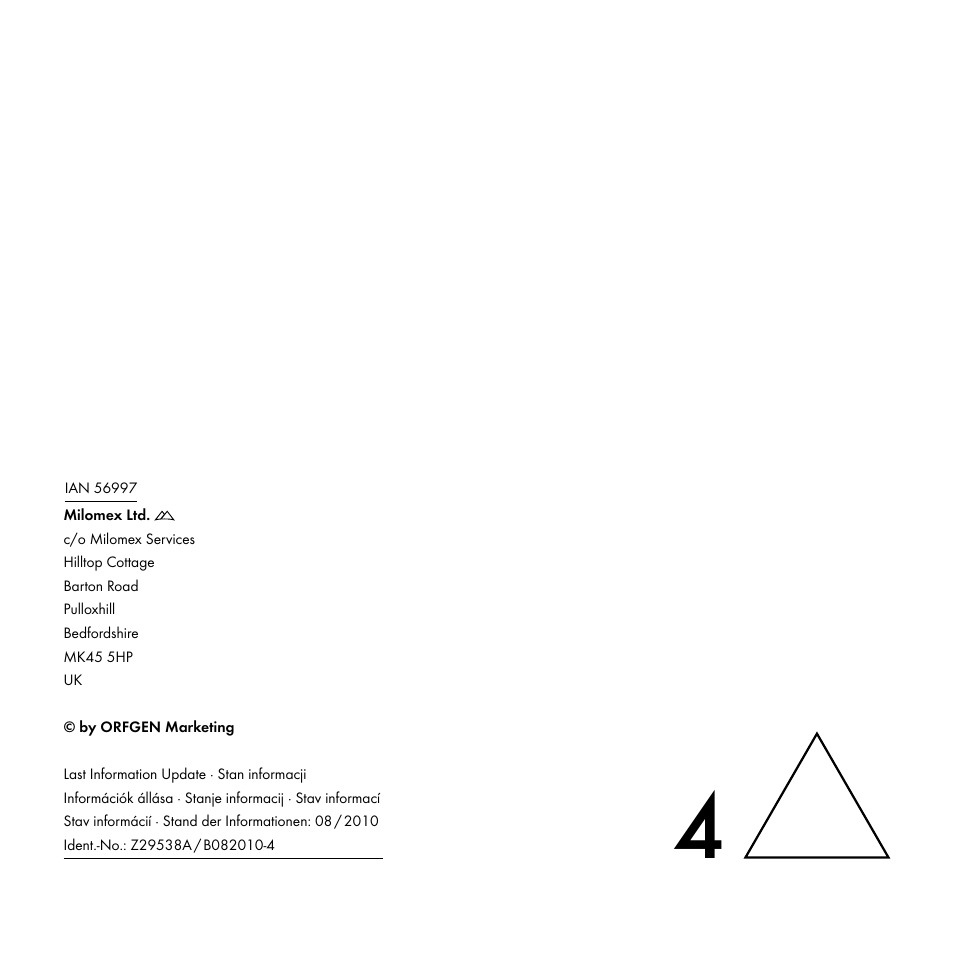 Livarno Z29538A Z29538B User Manual | Page 44 / 44
