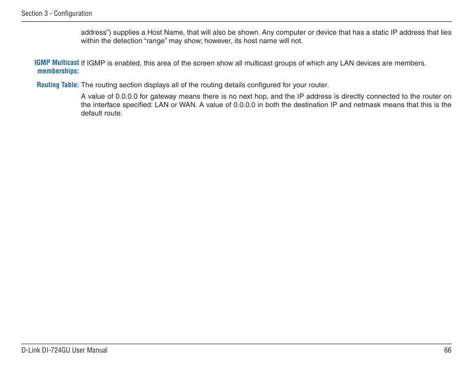 D-Link WIRELES 108 ROUTER DI-724GU User Manual | Page 66 / 89