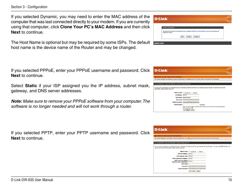 D-Link DIR-635 User Manual | Page 15 / 86